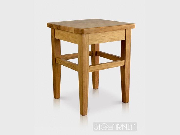 Taboret dębowy SIMON