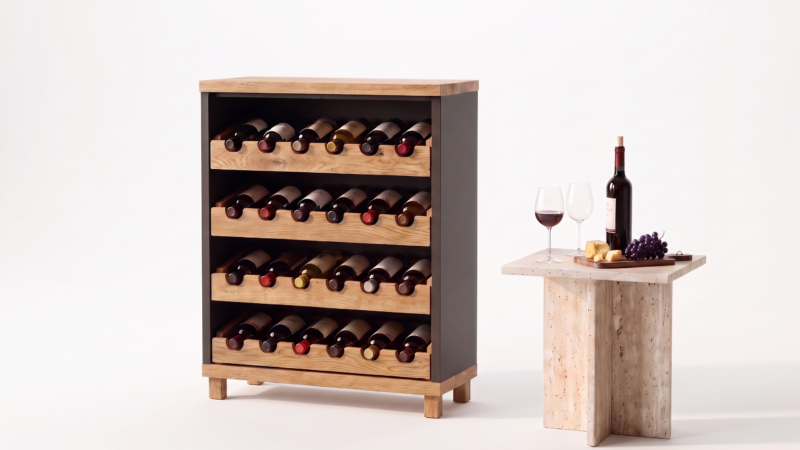 Stojak na wino Santiago