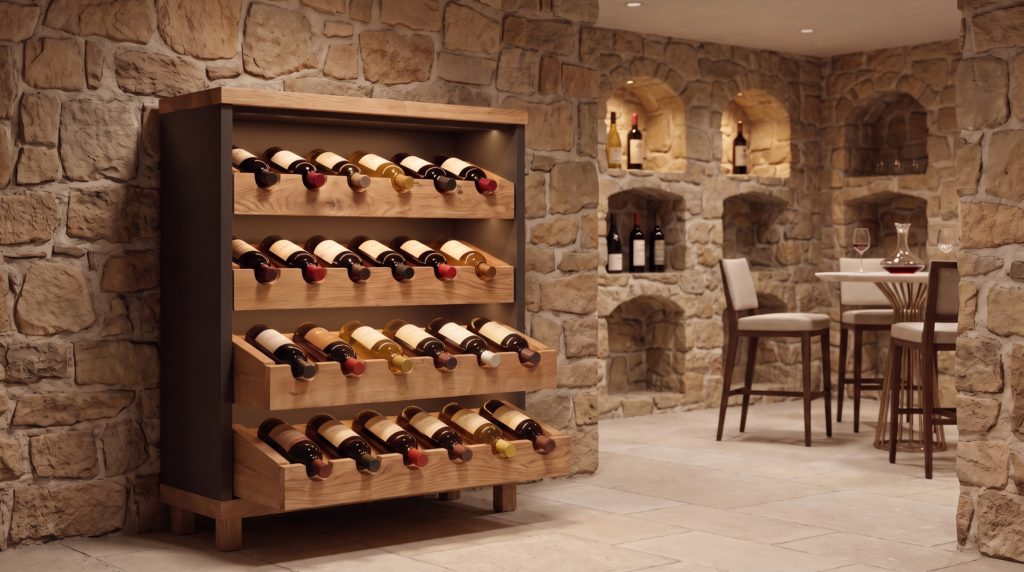 Stojak na wino Santiago
