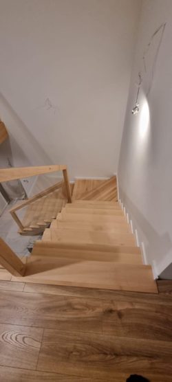 schody dywanowe na beton - realizacja u Klienta w Katowicach