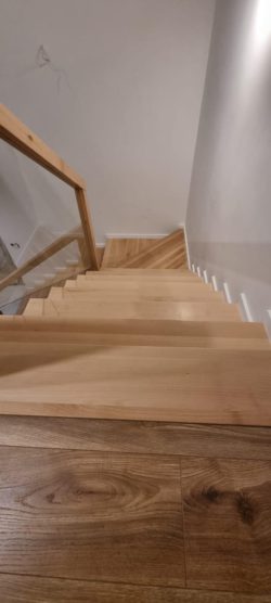 schody dywanowe na beton - realizacja u Klienta w Katowicach
